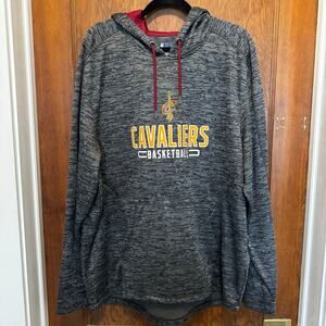 EUC NBA Cleveland Cavaliers Cavs Hoodie‎ Men’s XXL 2XL Gray